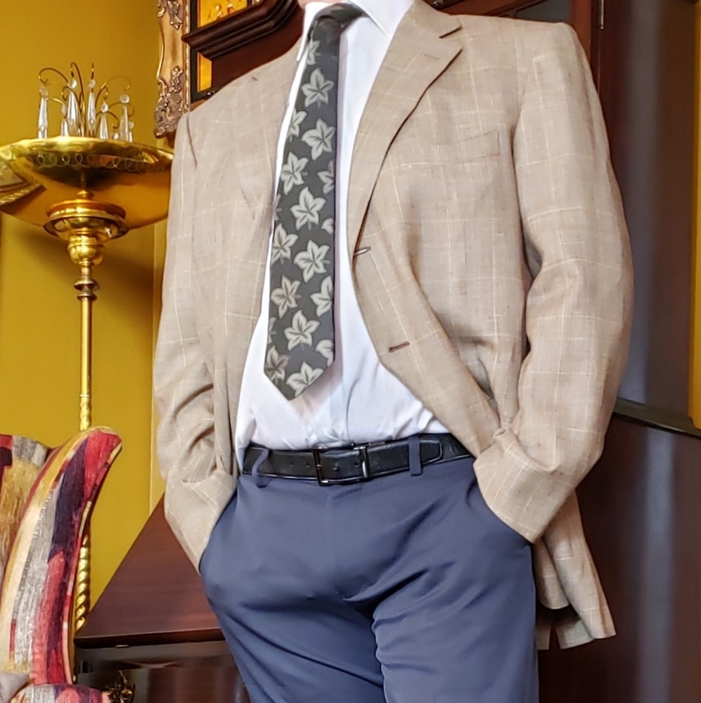 Ermenegildo Zegna Wool/Silk/Linen Blazer